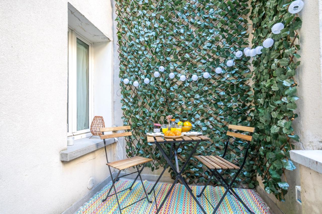 Studio Terrasse Privee 5 Min To Eiffel Tower Paris Exterior foto